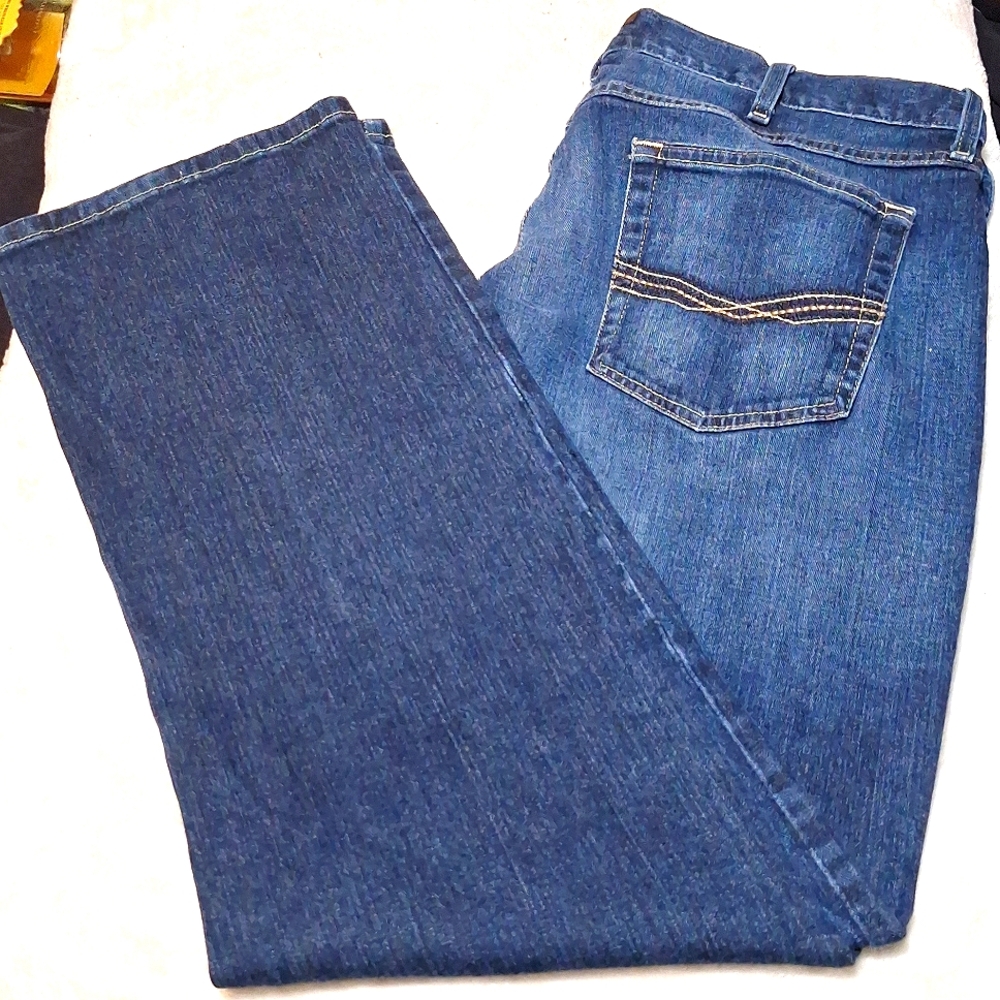 Mens Ariat Legacy M5 Blue Jeans, Size 40/32